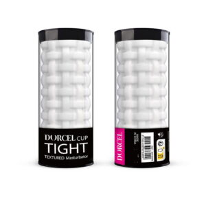 Dorcel – Masturbatorcup met Structuur – Tight – Wit