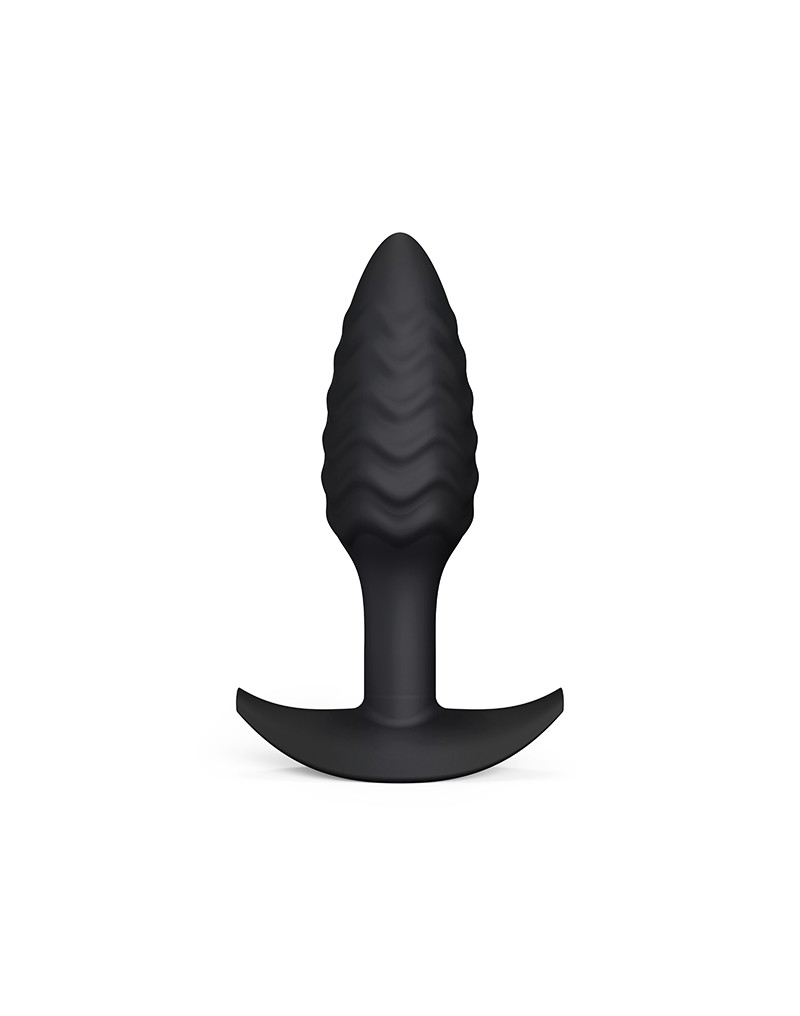 Dorcel Wavy Plug Butt Plug Zwart