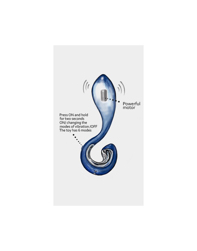 Gpop 2 Anatomic Unisex Vibrator - Afbeelding 4