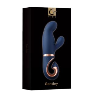Gvibe – Gentley – Rabbit Vibrator – Blauw & Goud