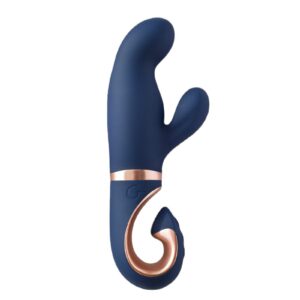 Gvibe – Gentley – Rabbit Vibrator – Blauw & Goud