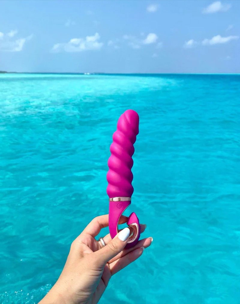 Gvibe - GJack Mini - Geribbelde Vibrator - Fuchsia - Afbeelding 10