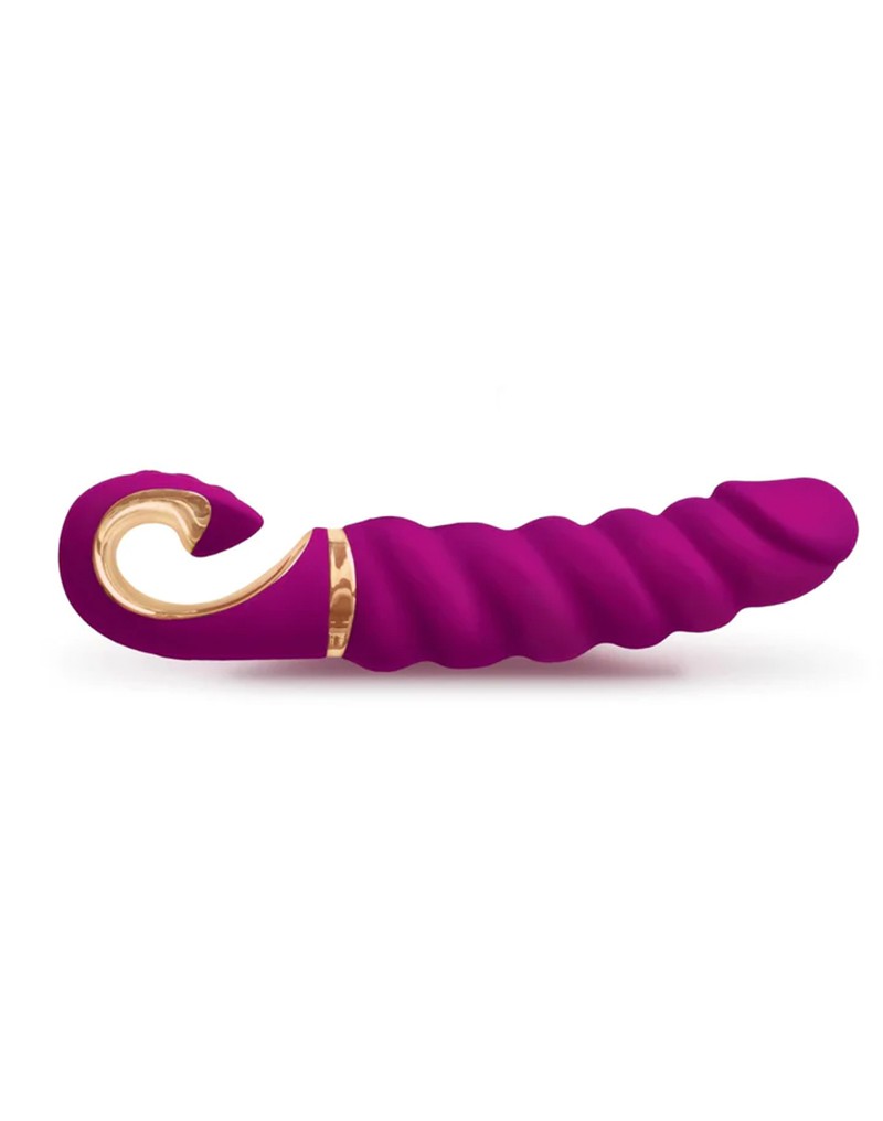 Gvibe - GJack Mini - Geribbelde Vibrator - Fuchsia - Afbeelding 5