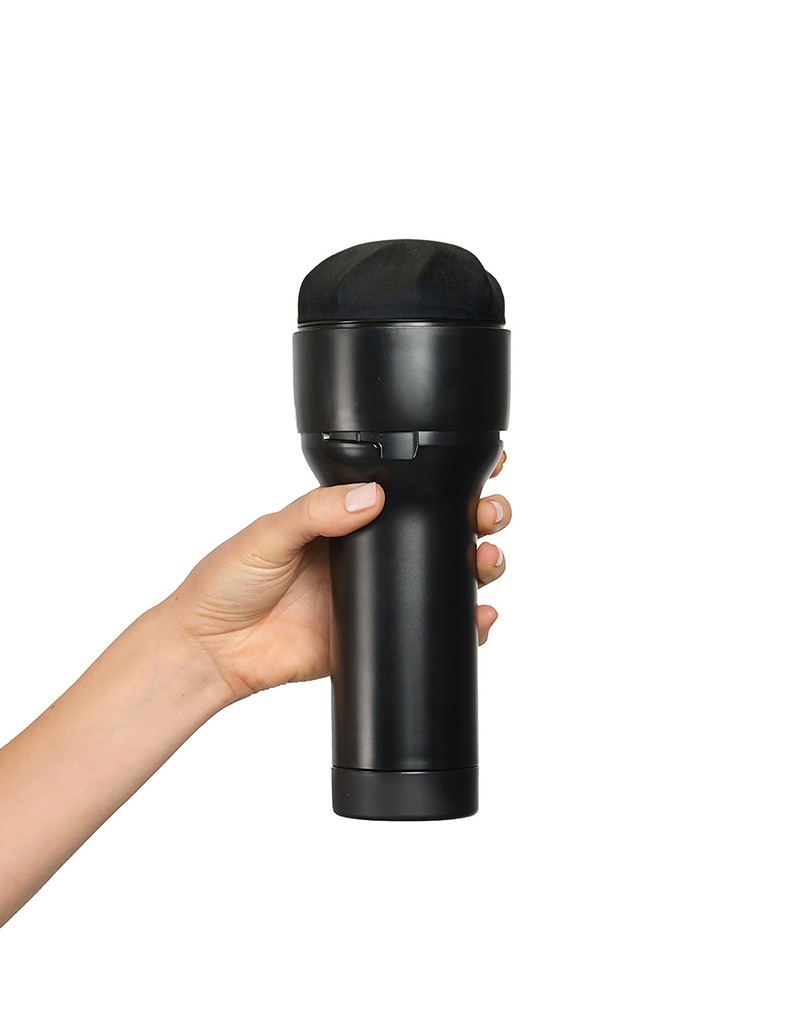 Kiiroo - FeelSensation - Niet-Anatomische Stroker - Zwart - Afbeelding 4