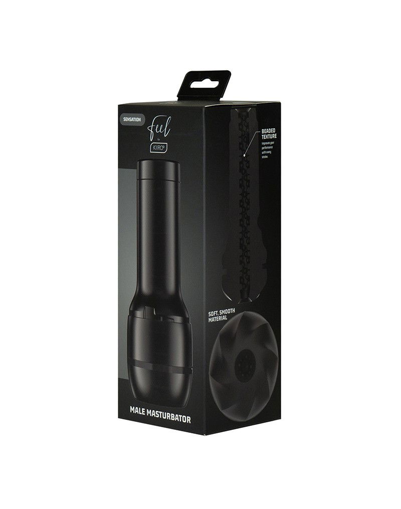 Kiiroo - FeelSensation - Niet-Anatomische Stroker - Zwart - Afbeelding 7