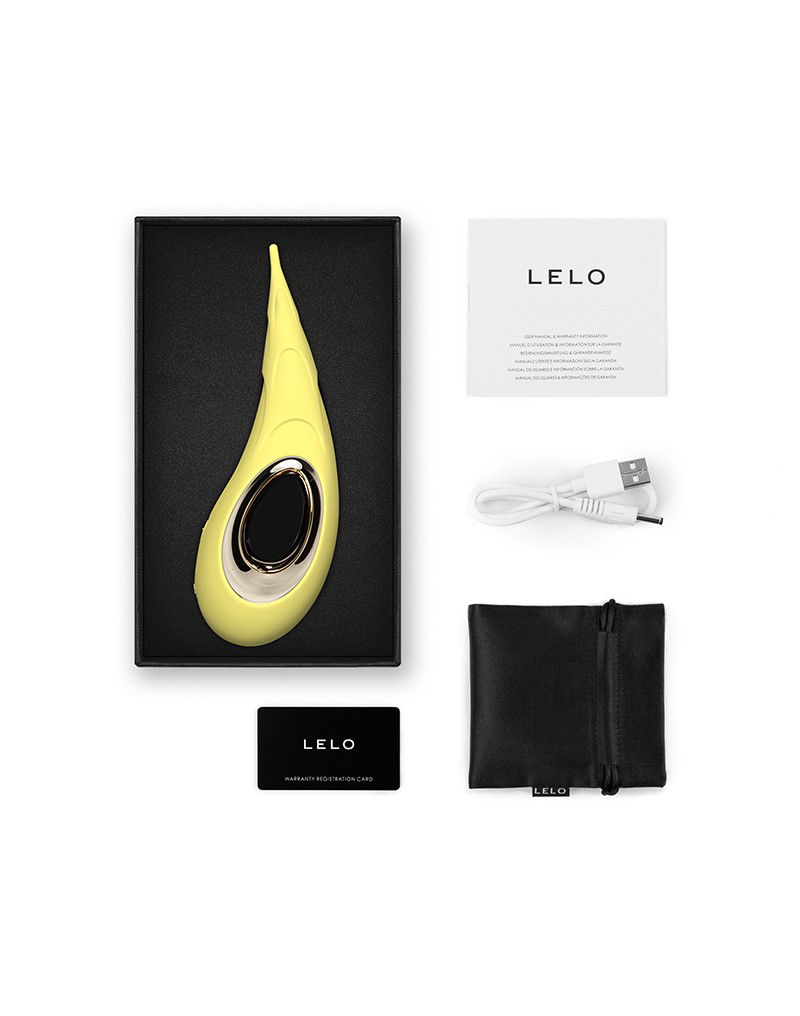 LELO - Dot Cruise - Clitoris Pin Point Vibrator - Geel - Afbeelding 6