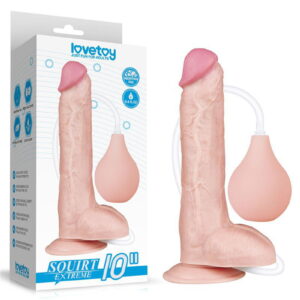 LoveToy – Squirt Extreme Dildo 25 cm – Nude