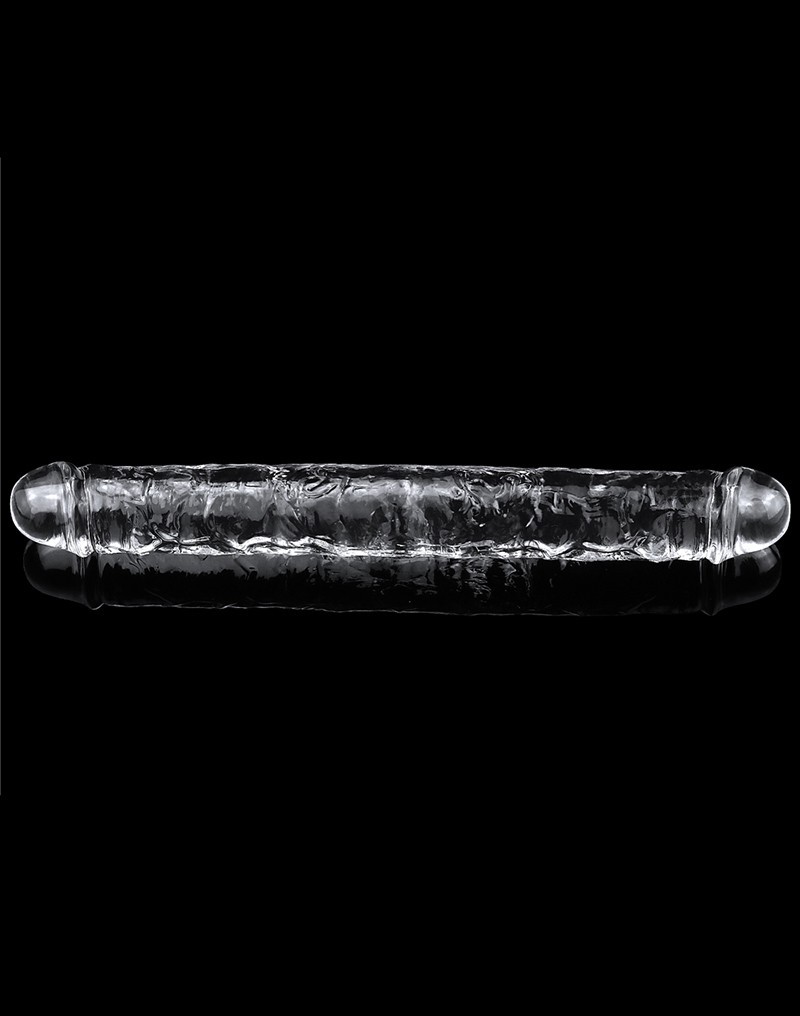 LoveToy Flawless Clear Double Dildo 30 cm - Afbeelding 4