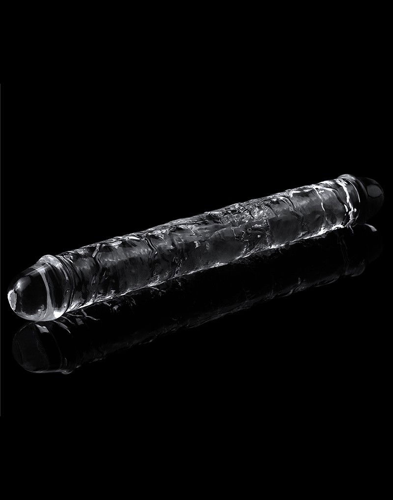 LoveToy Flawless Clear Double Dildo 30 cm - Afbeelding 6