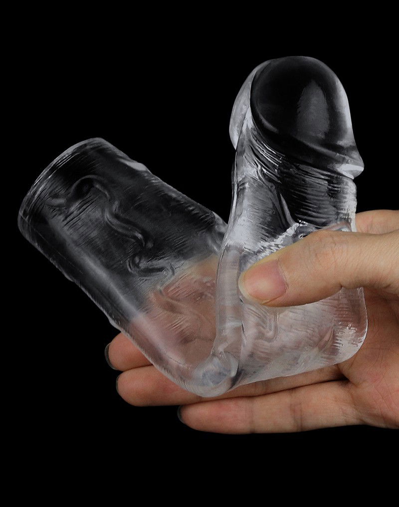 LoveToy Flawless Clear Penis Sleeve 5 cm - Afbeelding 8