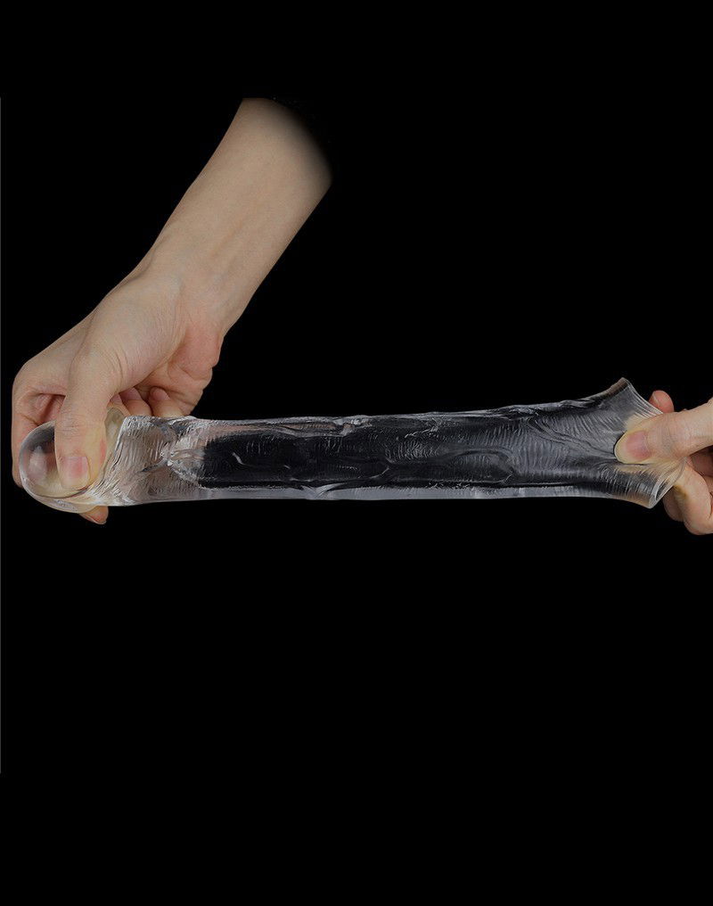 LoveToy Flawless Clear Penis Sleeve 5 cm - Afbeelding 9