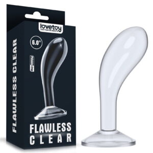 LoveToy – Flawless Clear – Prostaat Plug 15 cm