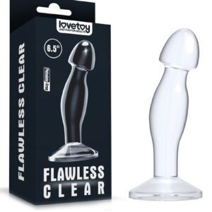 LoveToy – Flawless Clear – Prostaat Plug 17 cm