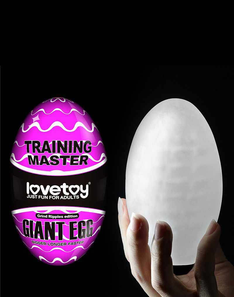 LoveToy Giant Egg Masturbatie Ei Paars