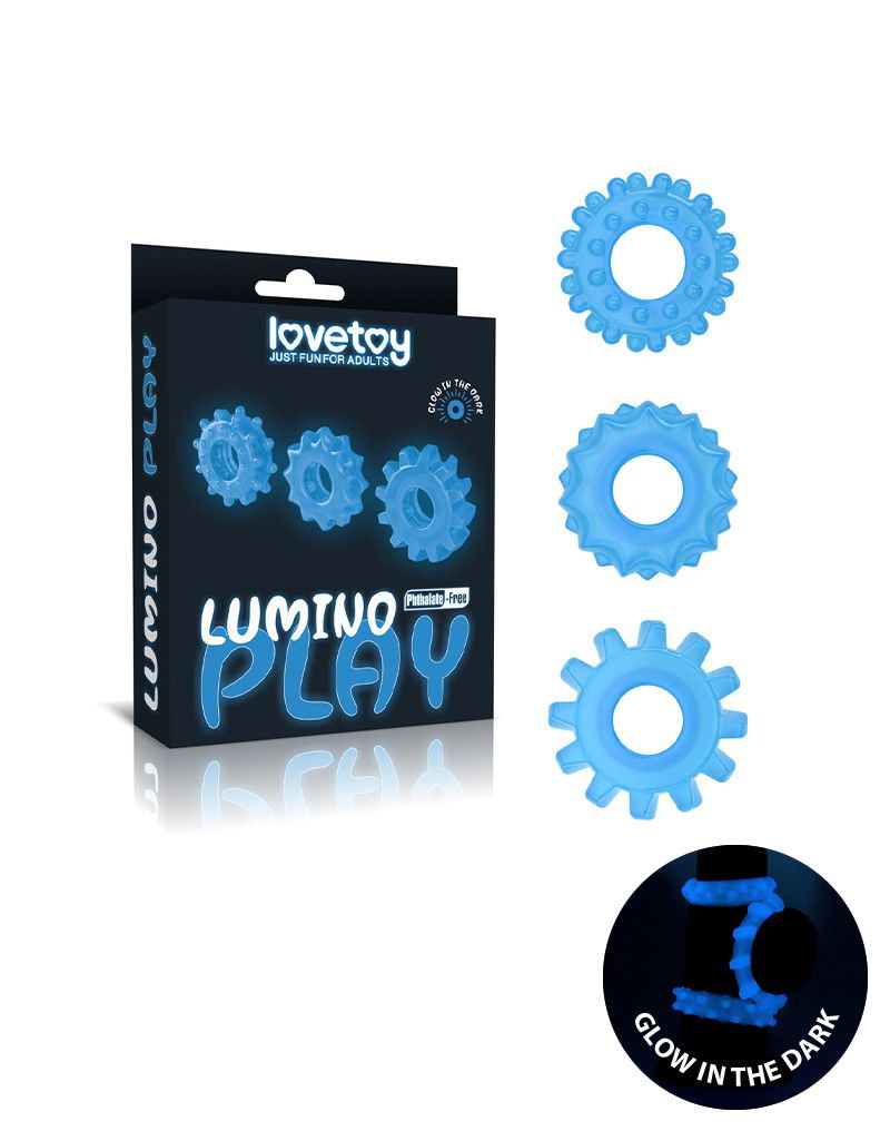 LoveToy Lumino Play Cockring Glow in the Dark