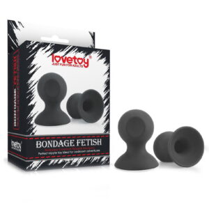 LoveToy – Nipple Suckers – Zwart