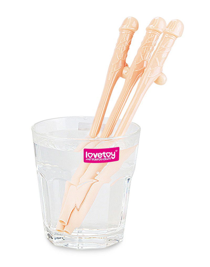 LoveToy Penis Rietjes Set van 9 - Afbeelding 5