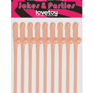 LoveToy Penis Rietjes Set van 9