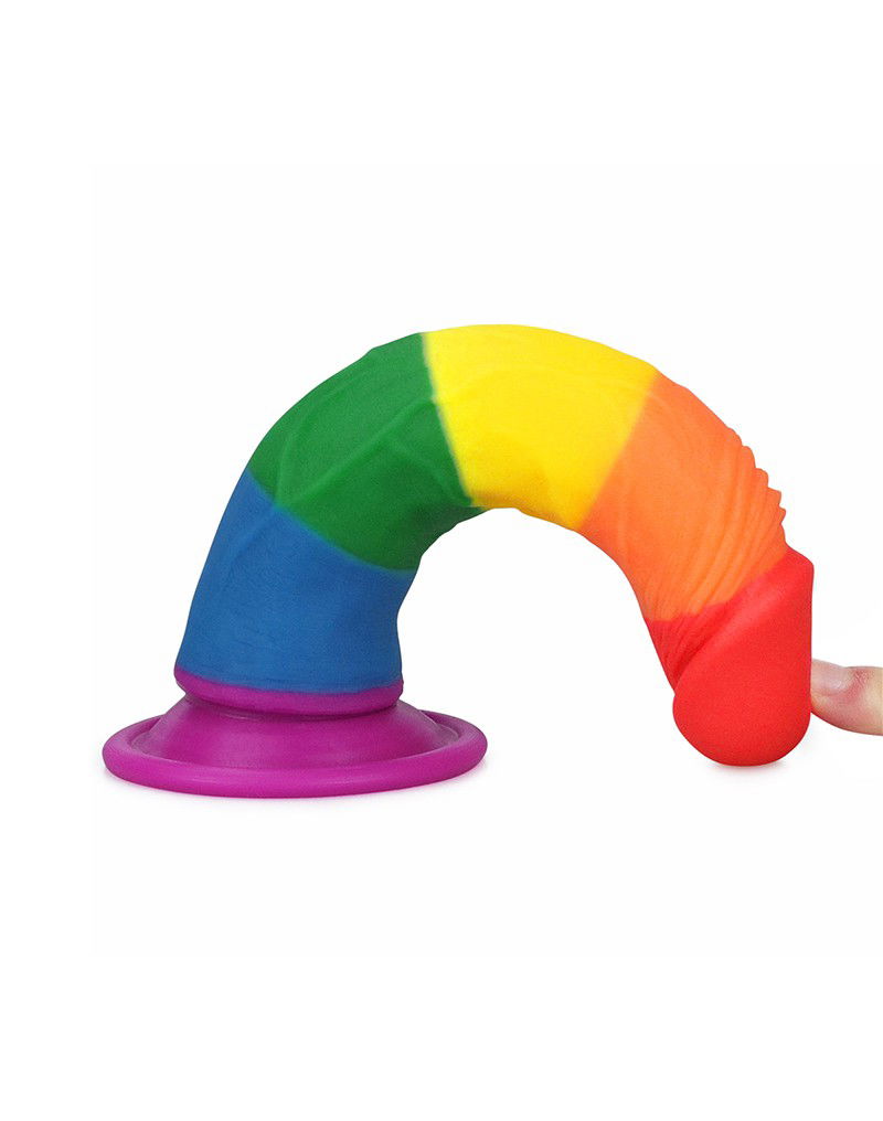 LoveToy - Prider Dildo 18.5 cm - Afbeelding 5