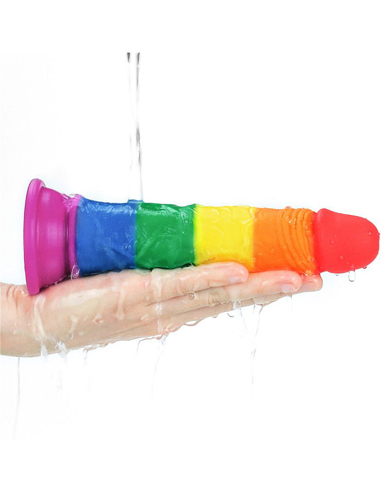 LoveToy - Prider Dildo 18.5 cm - Afbeelding 6