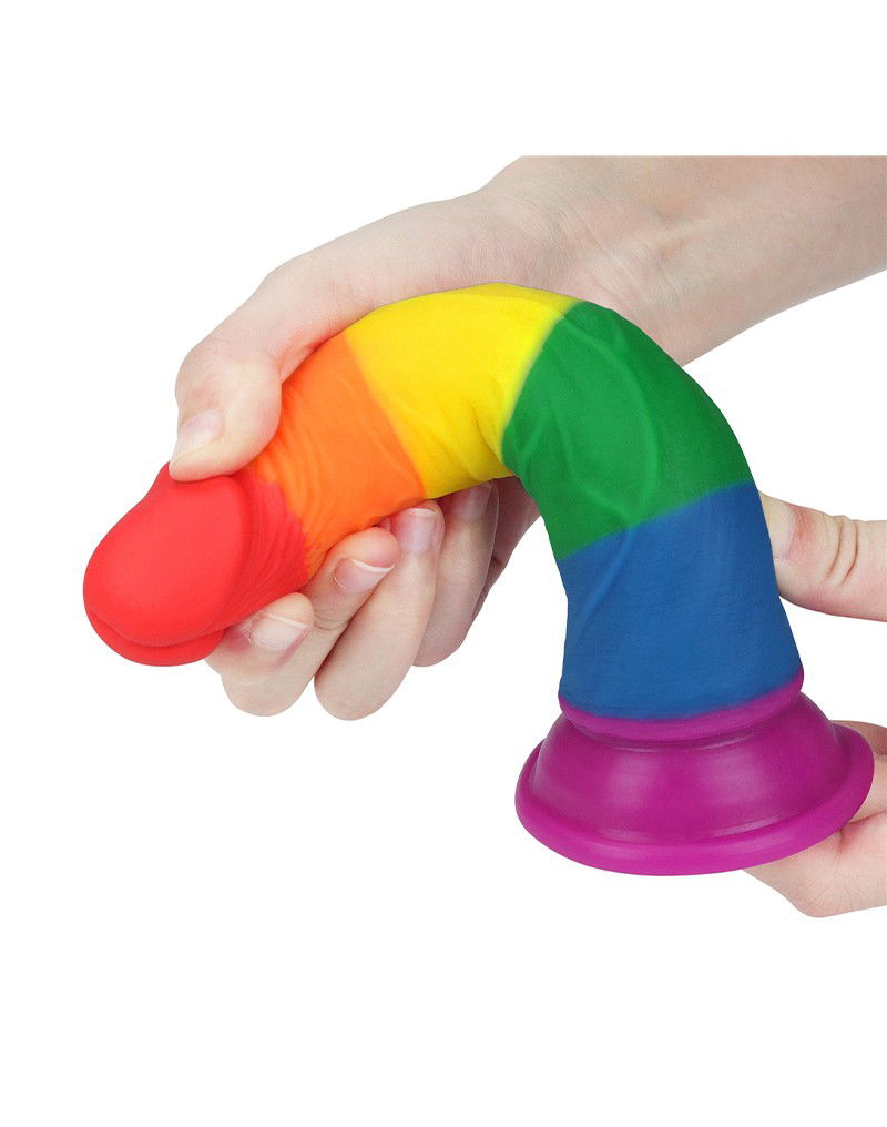 LoveToy - Prider Dildo 18.5 cm - Afbeelding 7