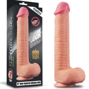 LoveToy – Realistic Dildo 30.5 cm – Nude