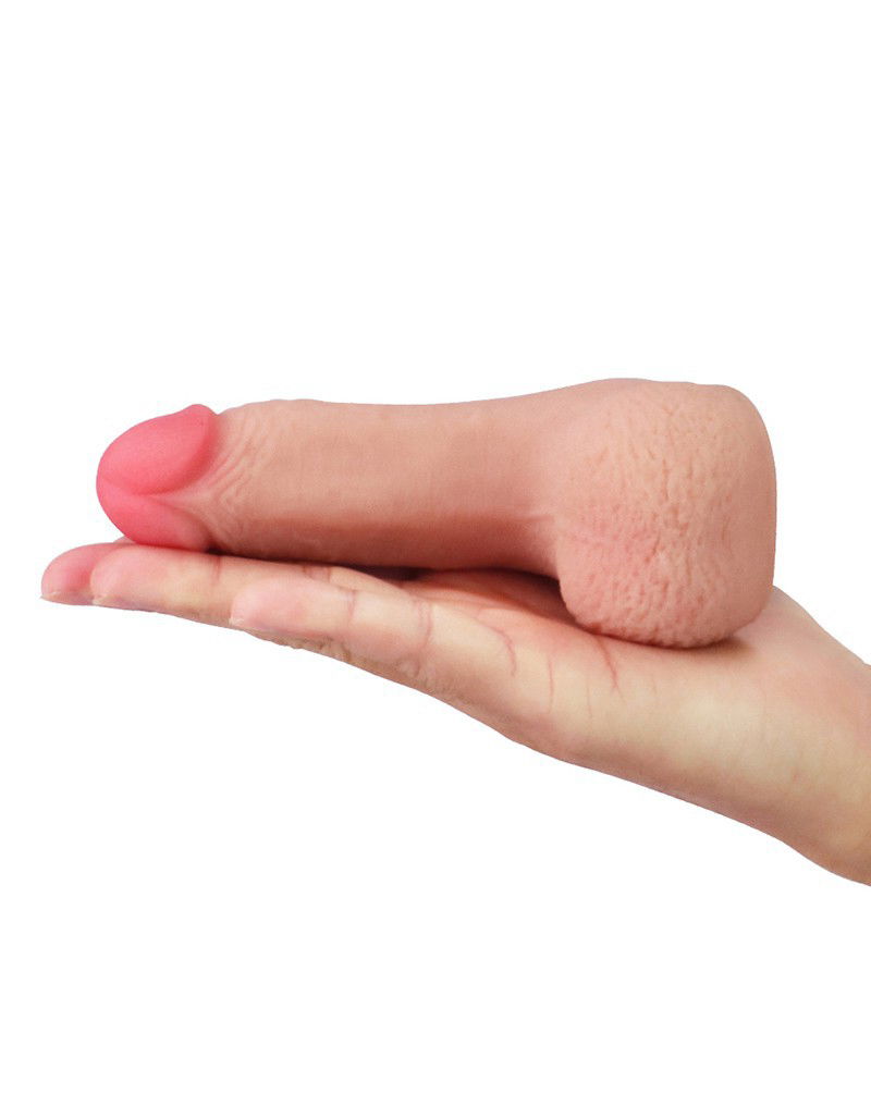 LoveToy - Skinlike Limpy Cock 13 cm - Nude - Afbeelding 4