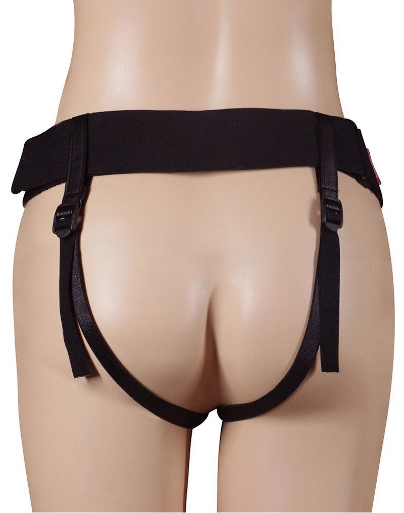 LoveToy - Strap-On Harness met Dildo 20 cm - Nude - Afbeelding 3