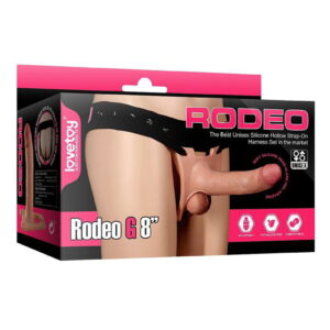 LoveToy – Strap-On Harness met Dildo 20 cm – Nude