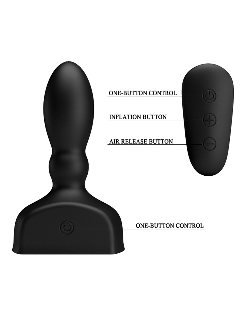 Mr. Play Opblaasbare buttplug - Afbeelding 5