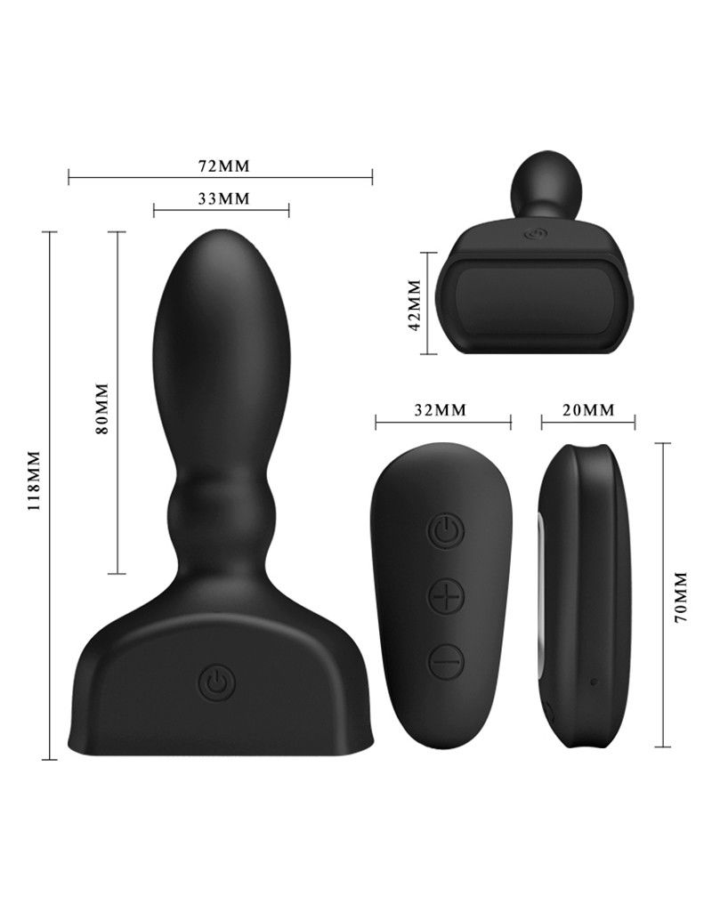 Mr. Play Opblaasbare buttplug - Afbeelding 7