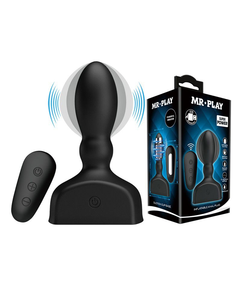 Mr. Play Opblaasbare buttplug