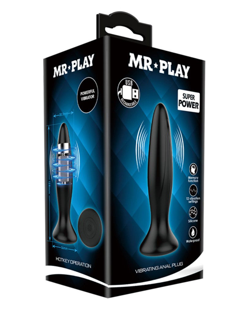 Mr. Play - Vibrerende Anaal Plug - Afbeelding 5