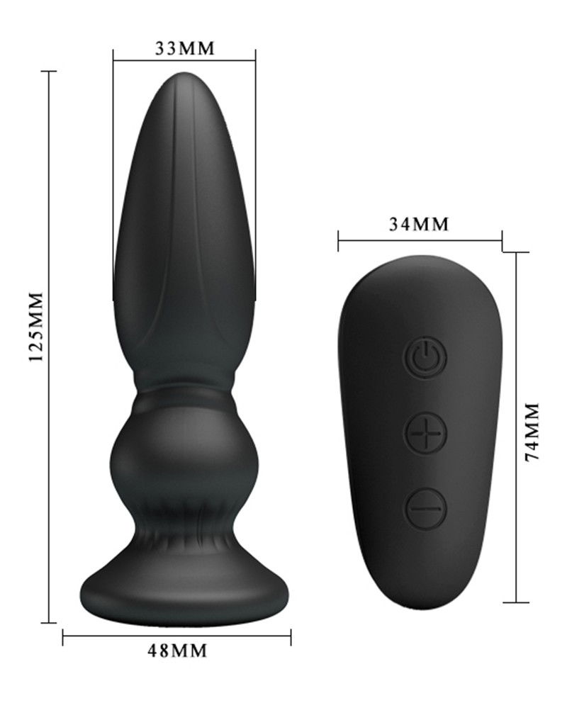 Mr. Play - Vibrerende Anaal Plug - Afbeelding 7