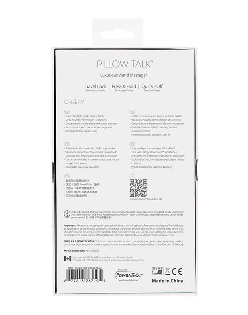 Pillow Talk Cheeky Wand Vibrator - Afbeelding 10