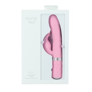 Pillow Talk Lively Rabbit Vibrator Lichtroze