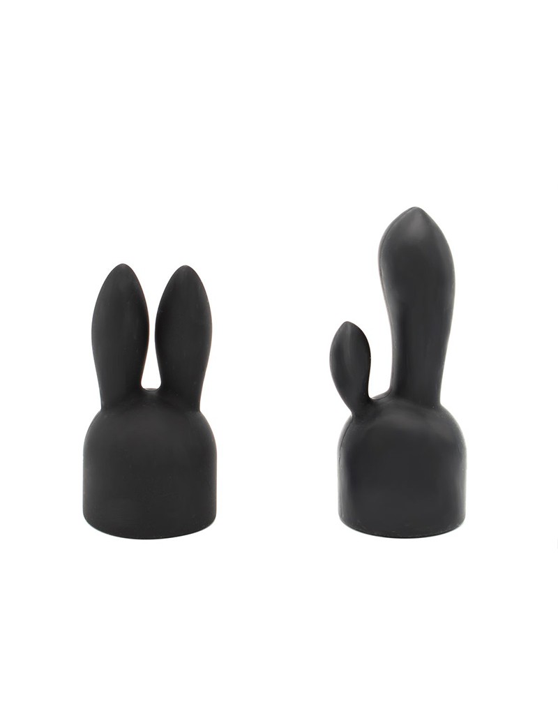 Pixey - Pixey Turbo - Wand Vibrator met 2 Opzetstukken - Zwart - Afbeelding 7