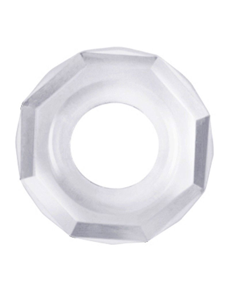 PowerPlus Flexible Cock Ring Transparant - Afbeelding 2