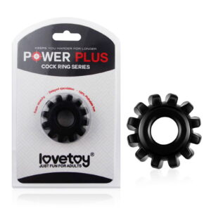 PowerPlus Flexible Cock Ring Zwart