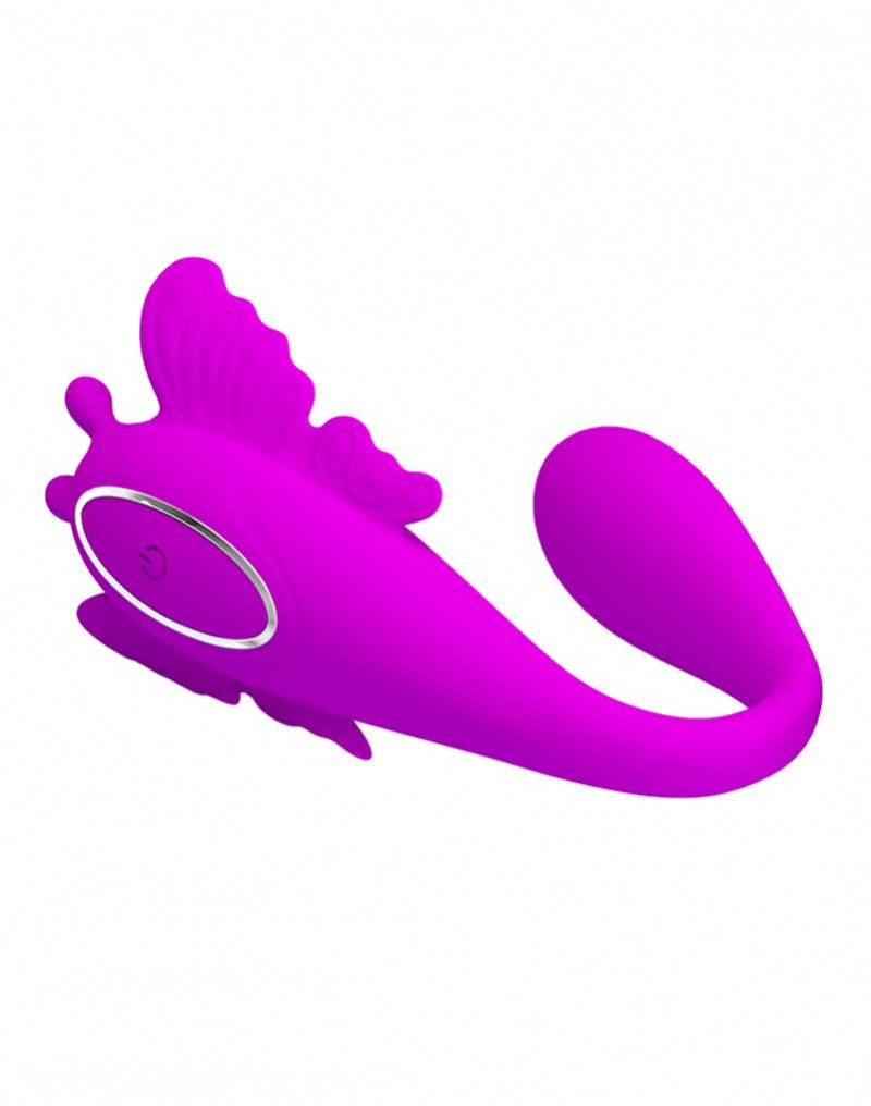 Pretty Love - Chimera - Koppelvibrator met afstandsbediening - Roze - Afbeelding 4