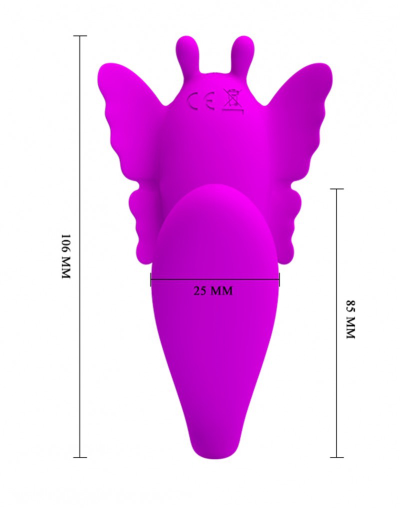 Pretty Love - Chimera - Koppelvibrator met afstandsbediening - Roze - Afbeelding 8