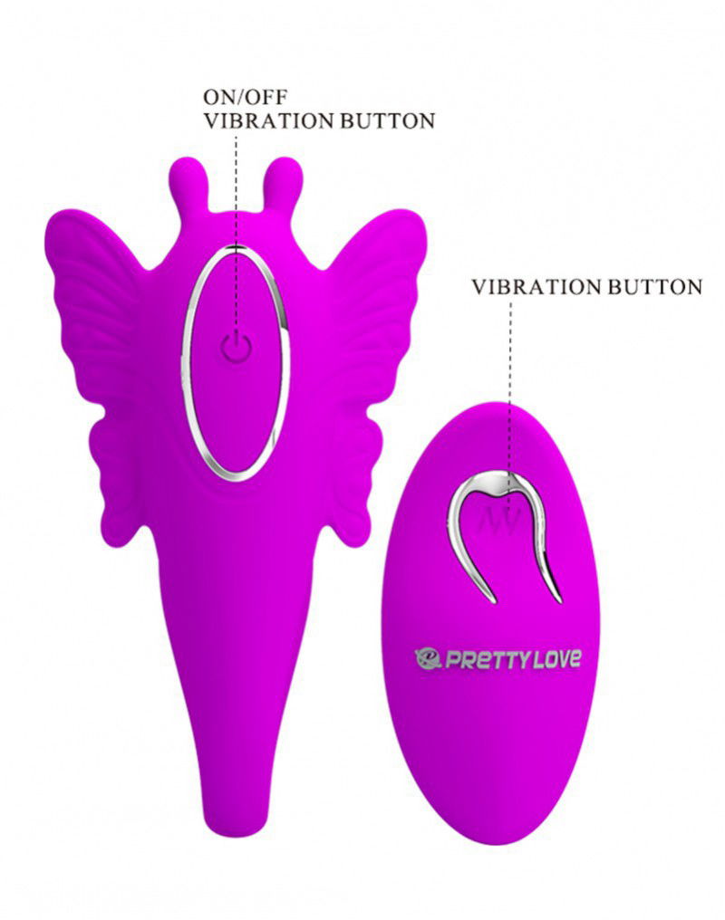 Pretty Love - Chimera - Koppelvibrator met afstandsbediening - Roze - Afbeelding 9