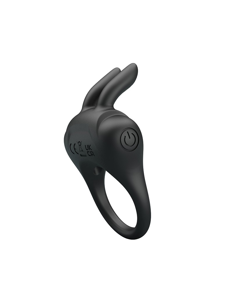 Pretty Love - Davion - Cockring Vibrator - Zwart - Afbeelding 8