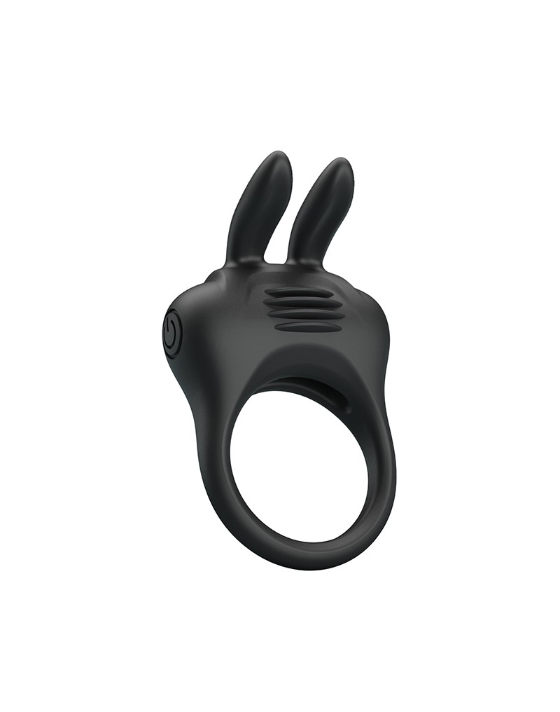 Pretty Love - Davion - Cockring Vibrator - Zwart - Afbeelding 9