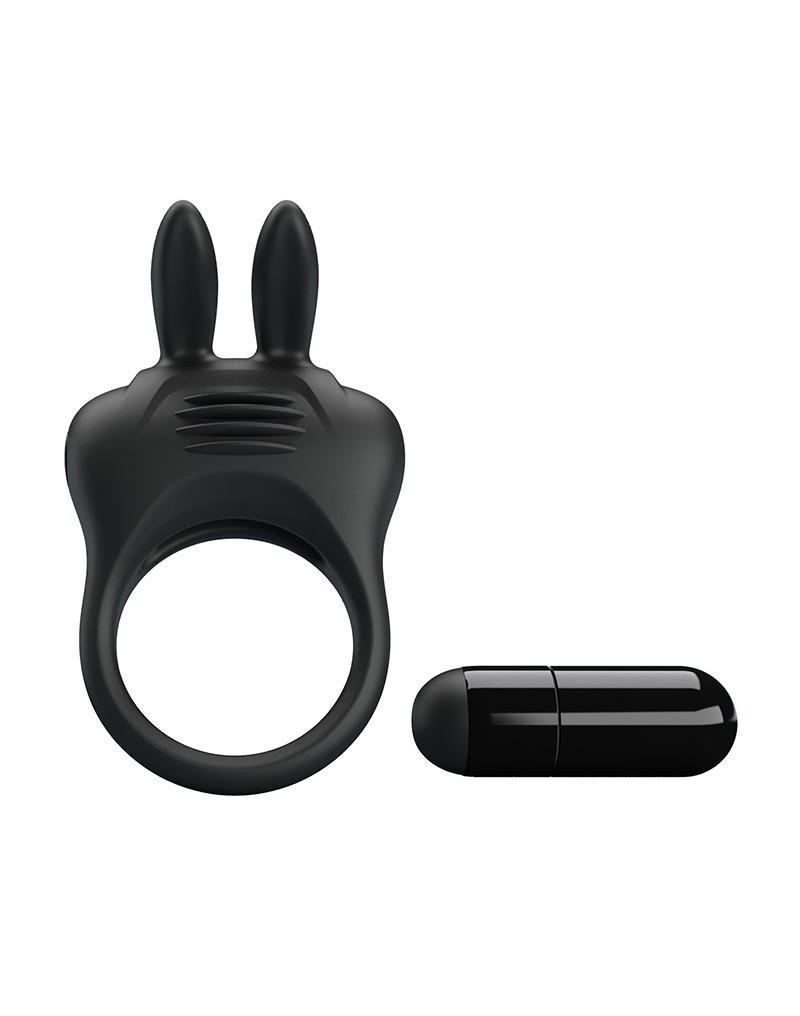 Pretty Love - Davion - Cockring Vibrator - Zwart