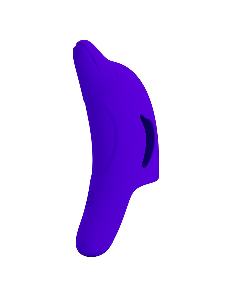 Pretty Love - Delphini - Vingervibrator - Blauw - Afbeelding 8