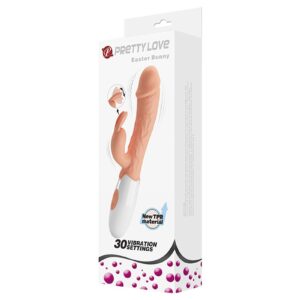 Pretty Love – Easter Bunny – Realistische Rabbit Vibrator – Nude
