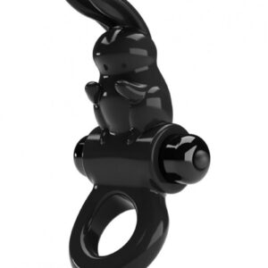 Pretty Love – Exciting Ring – Vibrerende Cockring – Zwart