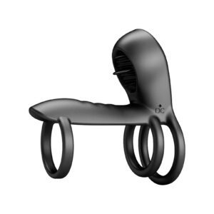 Pretty Love – Jammy – Cock Ring Vibrator met Clitoris Stimulator – Zwart