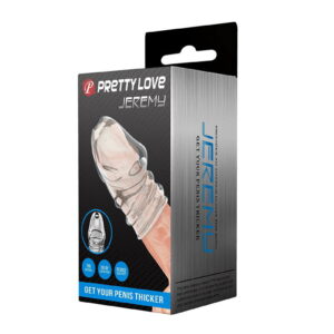 Pretty Love Jeremy Cock Ring Transparant